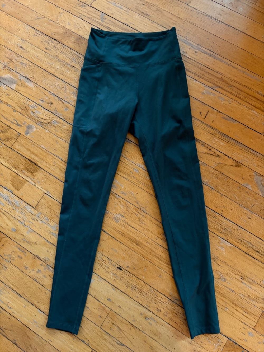 Girlfriend Collective High-Waist Dark Teal Leggings